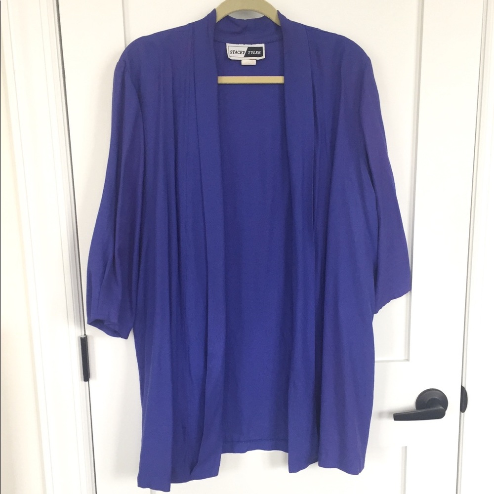 Stacy Tyler Blue Blazer 18